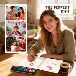 Kivzex Beginner Watercolor Workbook and Painting Kit