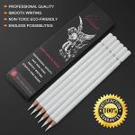 GETHPEN White Charcoal Pencils Set - 6 Pieces
