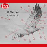 Pepy 12-Pack 4B Graphite Drawing Pencils