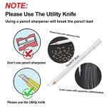 GETHPEN White Charcoal Pencils Set - 6 Pieces