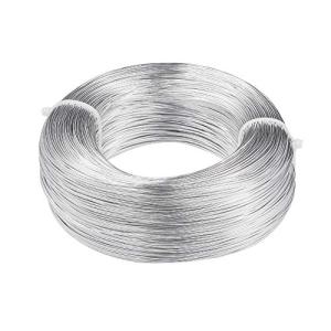 Silver Aluminum Craft Wire - 656 Feet, 18 Gauge