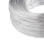 Silver Aluminum Craft Wire - 656 Feet, 18 Gauge