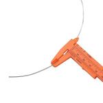 Silver Aluminum Craft Wire - 656 Feet, 18 Gauge