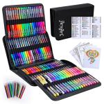 Aen Art 160 Gel Pens for Coloring and Crafts