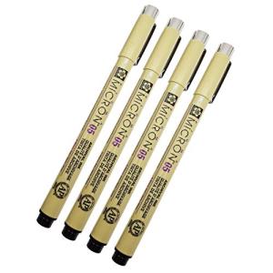 Sakura Pigma Micron 05 Black Pens - Pack of 4