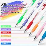 Aen Art 160 Gel Pens for Coloring and Crafts