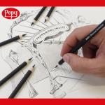 Pepy Professional Soft Charcoal Pencil Set of 6