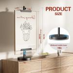 Adjustable DTK Tabletop Easel for Art Displays