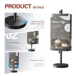 Adjustable DTK Tabletop Easel for Art Displays