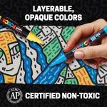 Posca 15-Pack Acrylic Paint Markers with Reversible Tips