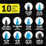 Posca 15-Pack Acrylic Paint Markers with Reversible Tips