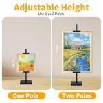 Adjustable 30" Tabletop Easel Stand (Black)