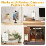 Adjustable 30" Tabletop Easel Stand (Black)