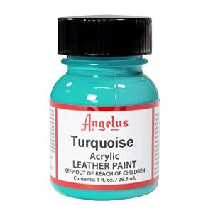 Turquoise Angelus Acrylic Leather Paint, 1 oz
