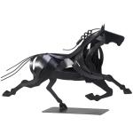 Running Horse Metal Sculpture for Home Decor