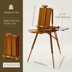 ATWORTH Deluxe Beech Wooden French Easel