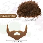 80s Painter Costume Set with Wig & Props