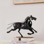 Running Horse Metal Sculpture for Home Decor