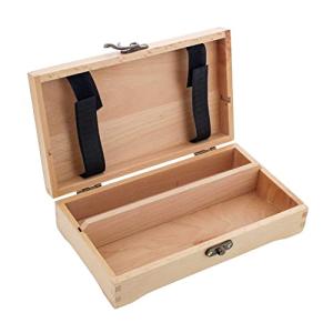 Multi-Function Wooden Art Supply Box with Lock