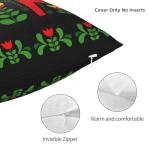 Swedish Dala Horse Decorative Pillow Covers 18x18