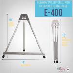 Portable 15" Aluminum Tabletop Display Easel