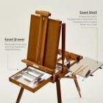 ATWORTH Deluxe Beech Wooden French Easel