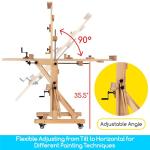 Extra-Large Heavy Duty Beech Wood Artist Easel