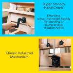 Extra-Large Heavy Duty Beech Wood Artist Easel