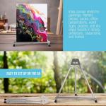 Portable 15" Aluminum Tabletop Display Easel