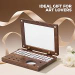 36-Grid Travel Watercolor Palette with Wash Jar