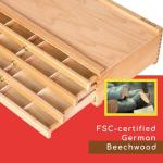 MEEDEN Portable 4-Drawer Artist Storage Box