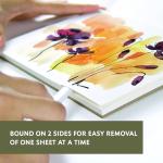 Fluid Watercolor Paper Block - 4 x 6 Inches