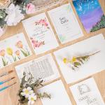 50 Sheets 4x6 Inch Watercolor Paper, 300 GSM