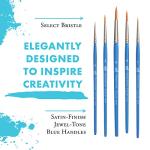 Princeton Select Artiste 5-Piece Synthetic Brush Set