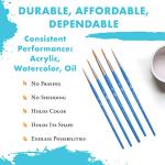 Princeton Select Artiste 5-Piece Synthetic Brush Set