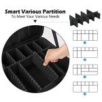 Large Makeup Train Case with Adjustable Dividers