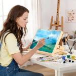Adjustable Tabletop Drawing Easel for Kids