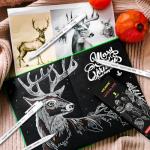 VIKAVAS White Gel Pen Set for Dark Paper