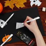 VIKAVAS White Gel Pen Set for Dark Paper