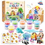 Drama Planet Air Dry Clay Kit for Kids