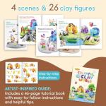 Drama Planet Air Dry Clay Kit for Kids