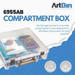 ArtBin Super Satchel Clear Craft Organizer Box