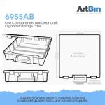 ArtBin Super Satchel Clear Craft Organizer Box