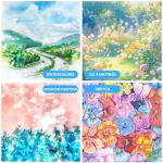 Set of 12 Blank Painting Canvas Boards