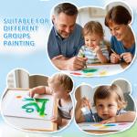 Set of 12 Blank Painting Canvas Boards