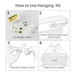 Large Vintage Seaside Canvas Print for Home