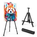 Portable Adjustable Aluminum Easel with Bag