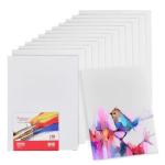 Artlicious 12-Pack Blank Canvas Boards 9 x 12 Inch