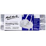 Mont Marte White Air Dry Modelling Clay, 500g
