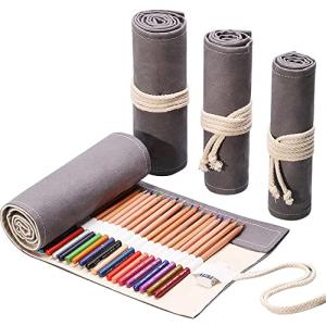Pencil Roll Organizer for Artists - 72 Slots